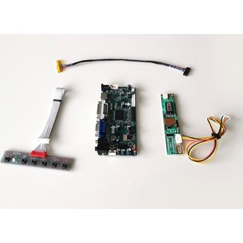 For N154I2-L01/L02/L03 LVDS 30Pin CCFL DVI VGA LCD monitor panel M.NT68676 screen controller drive board 1280*800 15.4" Kit