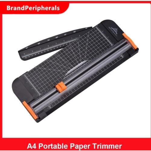 A4 Portable Paper Trimmer Paper Cutter Cutting Machine 12.2 Inch Cutting Length for Craft Paper Card Photo Laminated Paper
