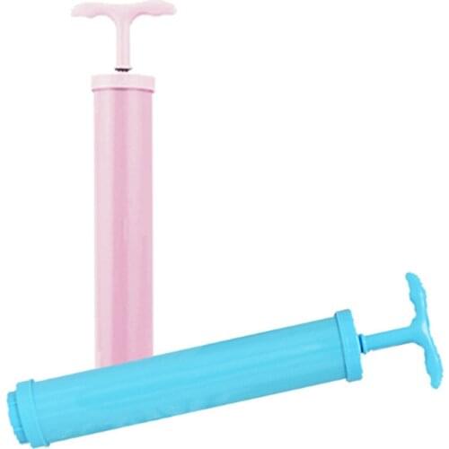 Manual Vacuum Compression Bag Suction Air Pump Compression Pump Storage Bag Home Suction Cylinder Vacuum Bags Hand Pump Set