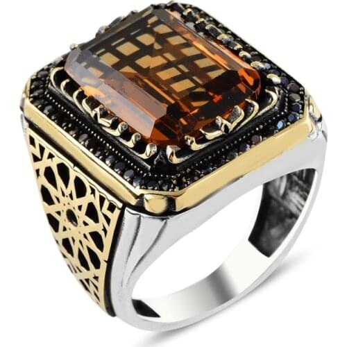 Silver 925 Sterling Zultanite Zircon Cubic Zirconia Authentic Ring