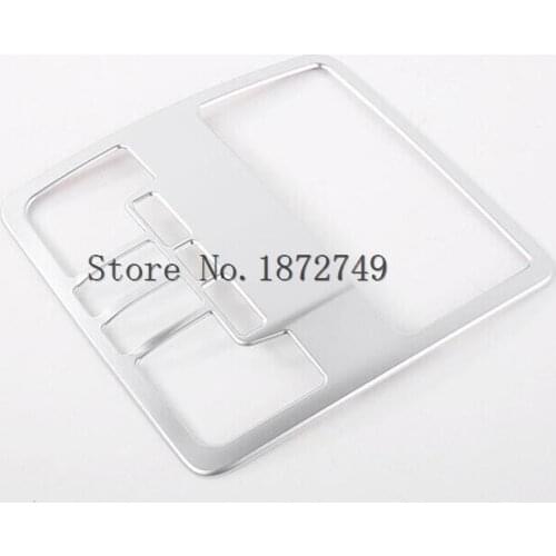 Car Styling Front Reading Lamp Cover Head Reading Light Cover Trim For Toyota Highlander 2015 2016 Abs Chrome 2Pc