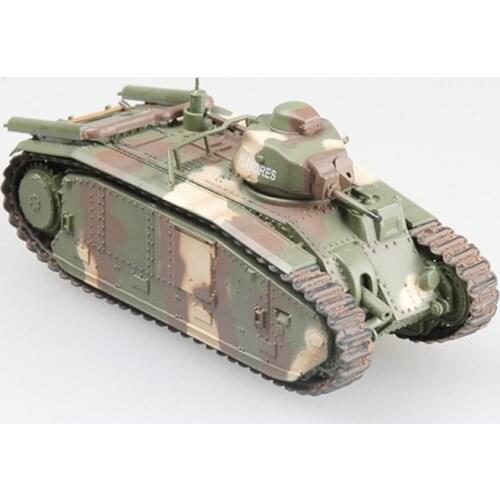Trumpeter 36160 1/72 France Army Char B1 2002 Tank Armored Model Car Static TH07771-SMT6