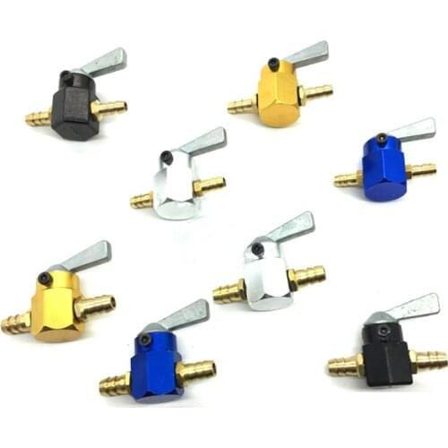 Universal inline 6mm 8mm In-Line Petrol / Fuel Tap Motorcycle On-OFF Petcock Fuel Switch High Quality