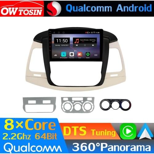 Qualcomm 8Core Android Car Media For Toyota Kijang Innova AN40 2004-2015 GPS 360 Panoramic Radio CarPlay Auto HIFI Optical HDMI