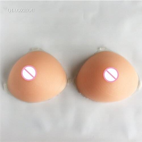 2400g G cup men to female crossdressing strap on silicon breast artificial breasts with realistic nipples