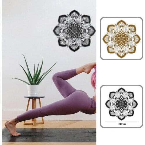 Acrylic Useful Hollow Chic Wall Art Decor DIY Wall Ornament Flower Pattern for Gifts