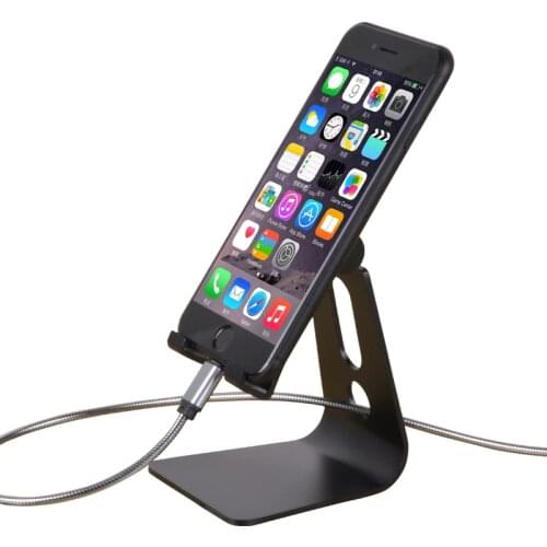 Desktop Cradle Dock Watch TV Support Cellphone stand Mobile Phone Holder for iphone/ Samsung/ Huawei/ Vivo/ Oppo
