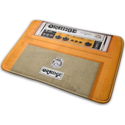 Orange Color Amp Amplifier Tapis Rug Carpet Sheep Mat Carpet Plush Prayer Carpet