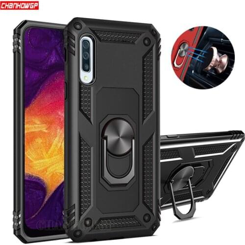 Shockproof Armor Case For Samsung Galaxy A30 A40 A50 A60 A70 A80 A90 A10 A10E A20 A20E M10 M20 M30 A2 Core A260 Ring Stand Cover