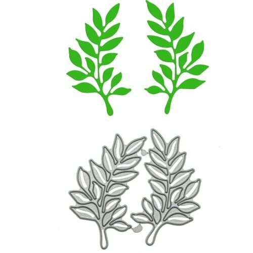 Small Size Plant Leaf Pattern Metal Cutting Dies For Handmade Card Diary Book Decoration Paper Craft Cutter Scrapbooking