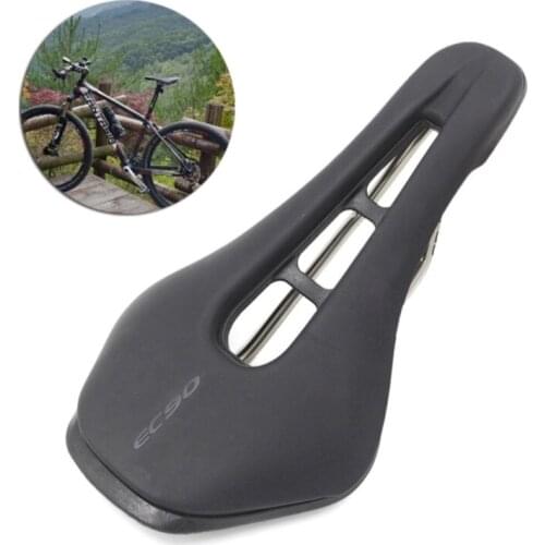Carbon Fiber MTB Road Bike Saddle Mountain Bicycle Parts Hollow Seat Cushion Pad Dropship