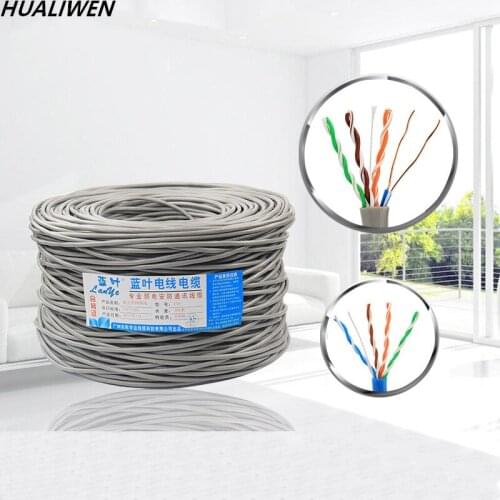 Network Cable Oxygen-free Copper Super Category 5 0.52 Test Network Cable Engineering Dedicated Network Cable