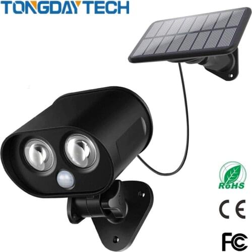 Led Solar Light 1000LM Solar Wall Light PIR Motion Sensor Solar Lamp Waterproof Ip65 Decoration Lights For Garden Courtyard Path