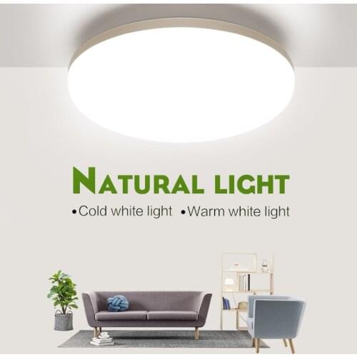 LED ceiling lights for room 18W 24W 36W 48W Cold Warm White Natural light LED fixtures ceiling lamps for living room lighting