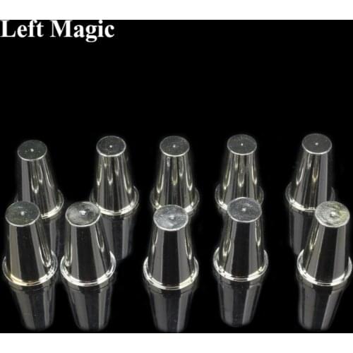 Magic Fingertip Finger Stall Thimble Magic Tricks Thimble Professional Flash Cup Magic Tricks Close Up Stage Props Illusion