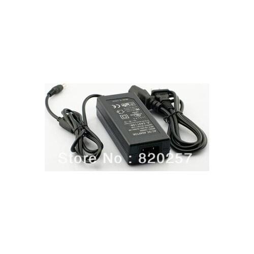 Free Shipping 3pcs/lot DC12V 5A 60W AC100-240V input led Adapter power supply with plug cable