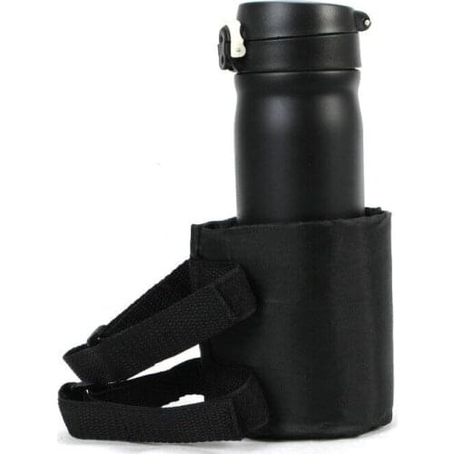 Black Nylon Roll Bar Water Drink Cup Holder Bag + Strap For Jeep Wrangler CJ YJ TJ JK 2007-2016 Interior Car Styling Accessories