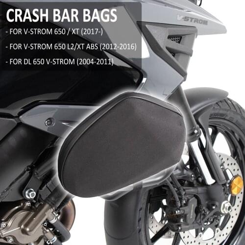 DL650 V-STROM Motorcycle Crash Bar Bags Frame Storage Bag Toolkit Storage Package FOR SUZUKI V-STROM 650 L2/XT ABS Vstrom DL 650