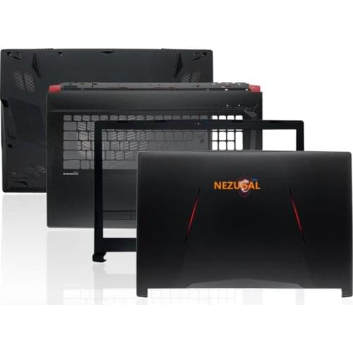 For MSI GL73 8RC/8RD(MS-17C6)/GL73 8RE/GL73 7RD Series LCD Back Cover/Front Bezel/Hinges/Palmrest/Bottom Case Plastic 17.3"