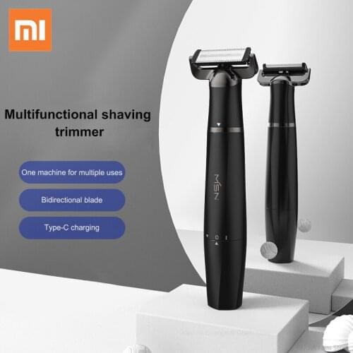 Xiaomi Mijia MSN T3P Multi-purpose Electric Hair Shaver USB Charging Dry & Wet Use For Body Leg Armpit Eyebrow Shaver Trimmer