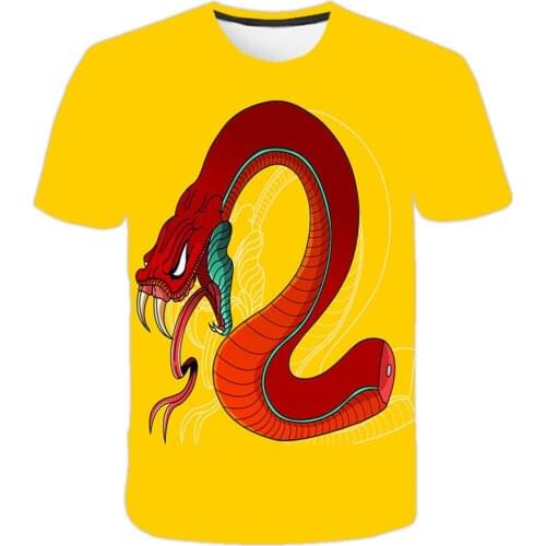 New TV Series Cobra Kai 3D Printed T-shirt Men Women Sports Casual O-Neck Streetwear Tshirt Harajuku Trendy Hip Hop Top Tees