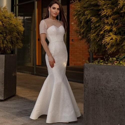 Lampades Mermaid Silhouette Wedding Dresses