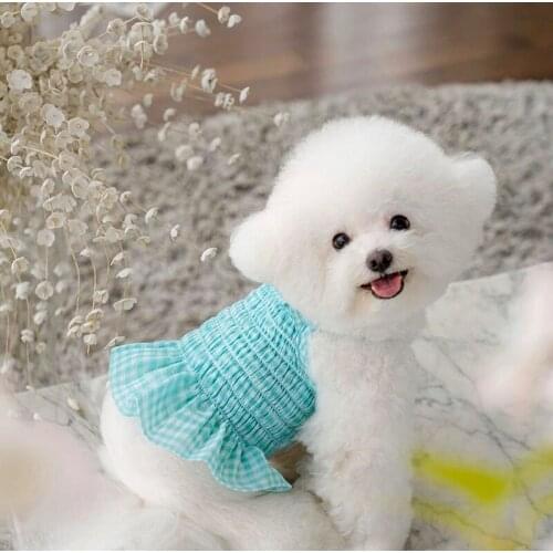 Pet Skirt Summer Cat Dog Dress Puppy Dresses maltese Shih Tzu Yorkshire Pomeranian Bichon Poodle Small Dog Clothing Pet Clothes