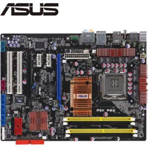For Asus P5K PRO Desktop Motherboard P35 Socket LGA 775 DDR2 Original Used Mainboard On Sale
