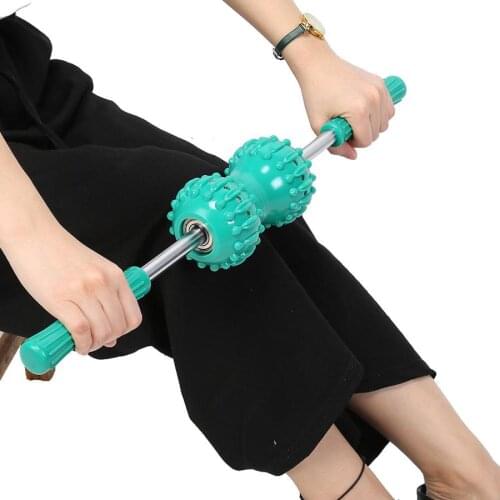 Multifunctional Magnet Massage Roller Back Shoulder Muscle Relief Spine Pinching, Back Push Acupressure Massage Roller