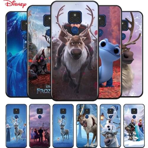 Disney Sven Frozen For Motorola G9 G8 G Stylus Power One Fusion Hyper Edge E7 E6 Plus Play Lite Soft Phone Case