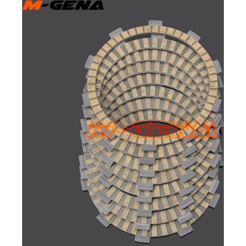 Clutch Friction Plates Disc Set 8pcs For NT600 NT650 NT700 NTV650 XLV650 XL650V CB900 CB919 VFR800 02-09 CB600F CB600 1998-2006