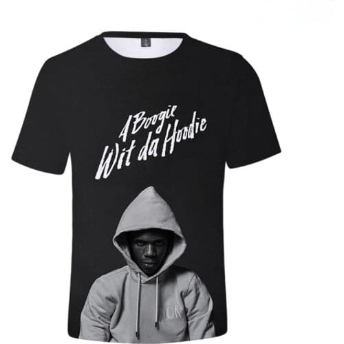 New Summer T Shirt A Boogie Wit Da Hoodie 3d Print T Shirts Men Fashion Casual Short Sleeve Women A Boogie Wit Da Hoodie Tee