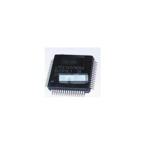 100% NEW Free shipping LPC2142FBD64 LPC2142 LPC2142FBD QFP64 LPC2142F