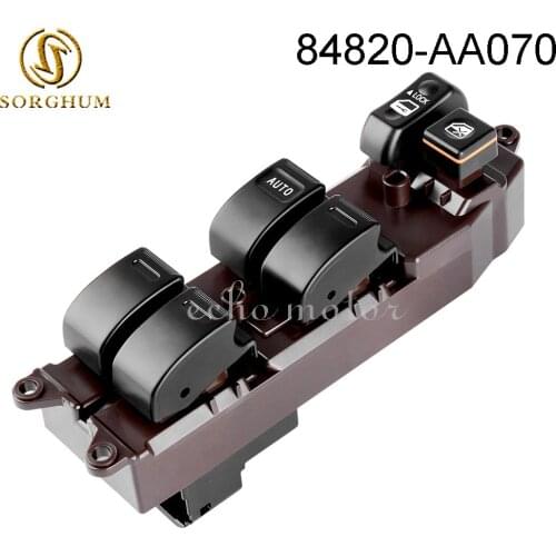 New Electric Power Window Master Switch 84820-AA070 For Toyota Camry Sienna 2002-200984820AA070