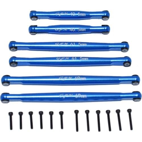 Suspension Links Support Rod Tie Rod Pull Rod for AXIAL-1/24 4WD SCX24 DEADBOLT-AXI90081 RC Car Part