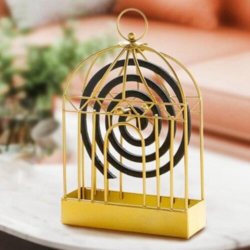 Portable Iron Mosquito Incense Burner Coil Holder for Home and Camping Mosquito Coil Holder Retro