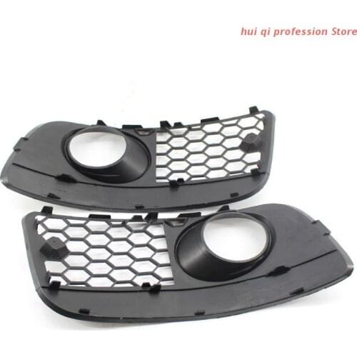 1 pair Fog Light Open Vent Grilles For V~olkswagen for V~W for Jetta MK5 06-09