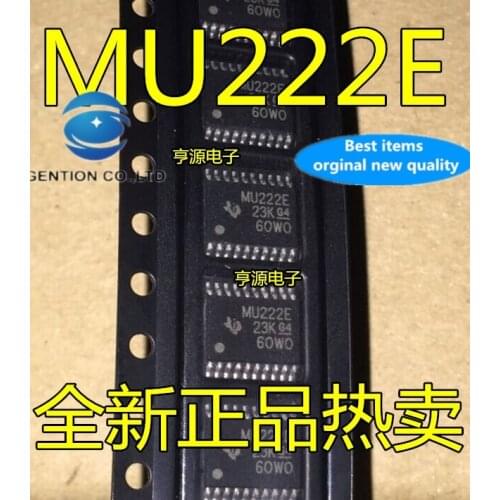 10PCS 65C3222E SN65C3222EPW MU222E TSSOP-20 transceiver IC in stock 100% new and original