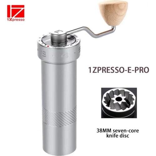 1Zpresso Epro Manual Grinder Burr Grinder Kitchen Grinding Tools Mini Bean MillingStainless Steel Adjustable Coffee Bean Mill