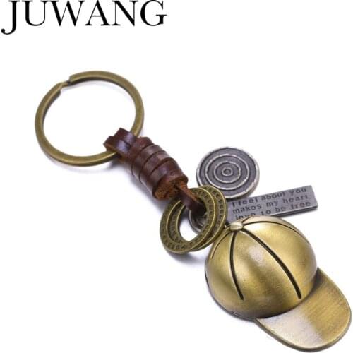 2020 New Metal Friendship Cowboy Keychain For Men Women Car Keychain Key Ring Male Jewelry Souvenirs Gift