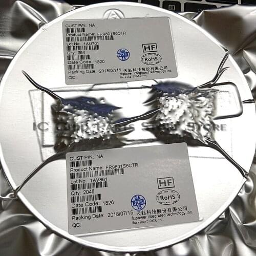 50PCS/LOT FR9801 FR9801S6 FR9801S6CTR DC/DC buck converter IC