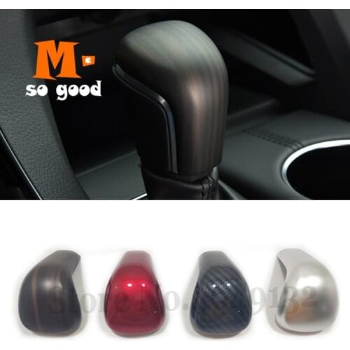 ABS for Toyota Corolla E210 Camry Yaris Avalon Interior Accessories Car Gear Shift Lever Knob Handle Frame Cover Trim 2019 2020