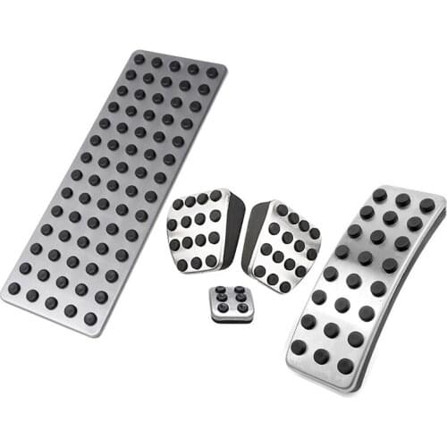 Fuel Accelerator Brake Footrest Pedals Plate Pads Case for Mercedes Benz AMG A B CLA GLA ML GL R Class W176 W245 W246 W251 W164
