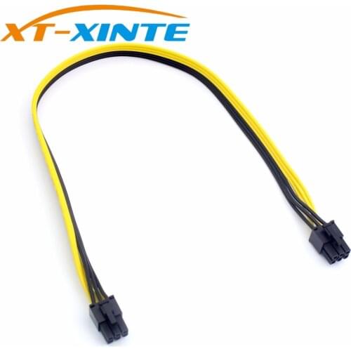 Cable Adapter 6P to 6P 18AWG Wire Line Graphics extension cord Server Conversion Board 6pin to 6pin Power Supply Connector