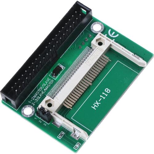 3.5 IDE to CF Compact Flash Card Adapter Bootable 40pin CF to IDE HDD Hard Drive Converter Adaptor Male Connector