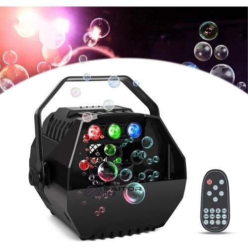 LED Mini Bubble Machine Stage Effect Bubble Machine Wedding Scene Family Business Activities Romantic Bubble Decoration
