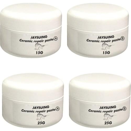 2 Pcs Tub Tile Repair Kit Porcelain Crack Chip Ceramic Floor Effective Repairing Cream Paste Home Ceramic Items Repair