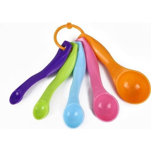 Kitchen Measuring Spoons Teaspoon Coffee Sugar Scoop Kitchen 5pcs/set Multi Purpose Spoons Kitchen Gadgets Measuring Spoons Tool