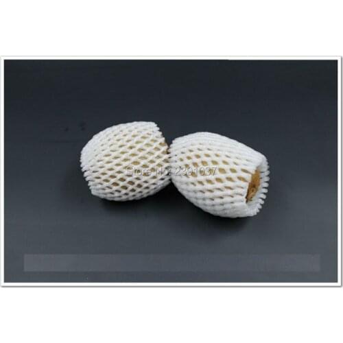 Wholesale New 2000pieces 6x5cm white EPE Foam mesh sleeve net Thick fruit foam sleeve net for Small Mango packing material