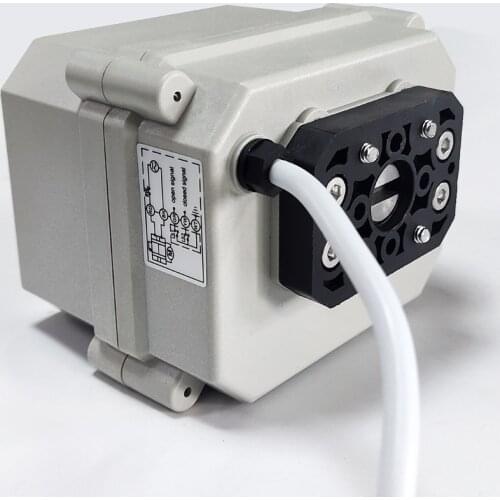 Tsai Fan Power Fail-Safe Electric Actuator AC110V-230V 2/5 Wires 10NM On/Off 15 Sec Metal Gear CE IP67